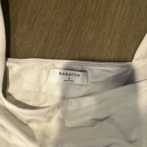 Aritizia Matte Pearl Contour Bodysuit